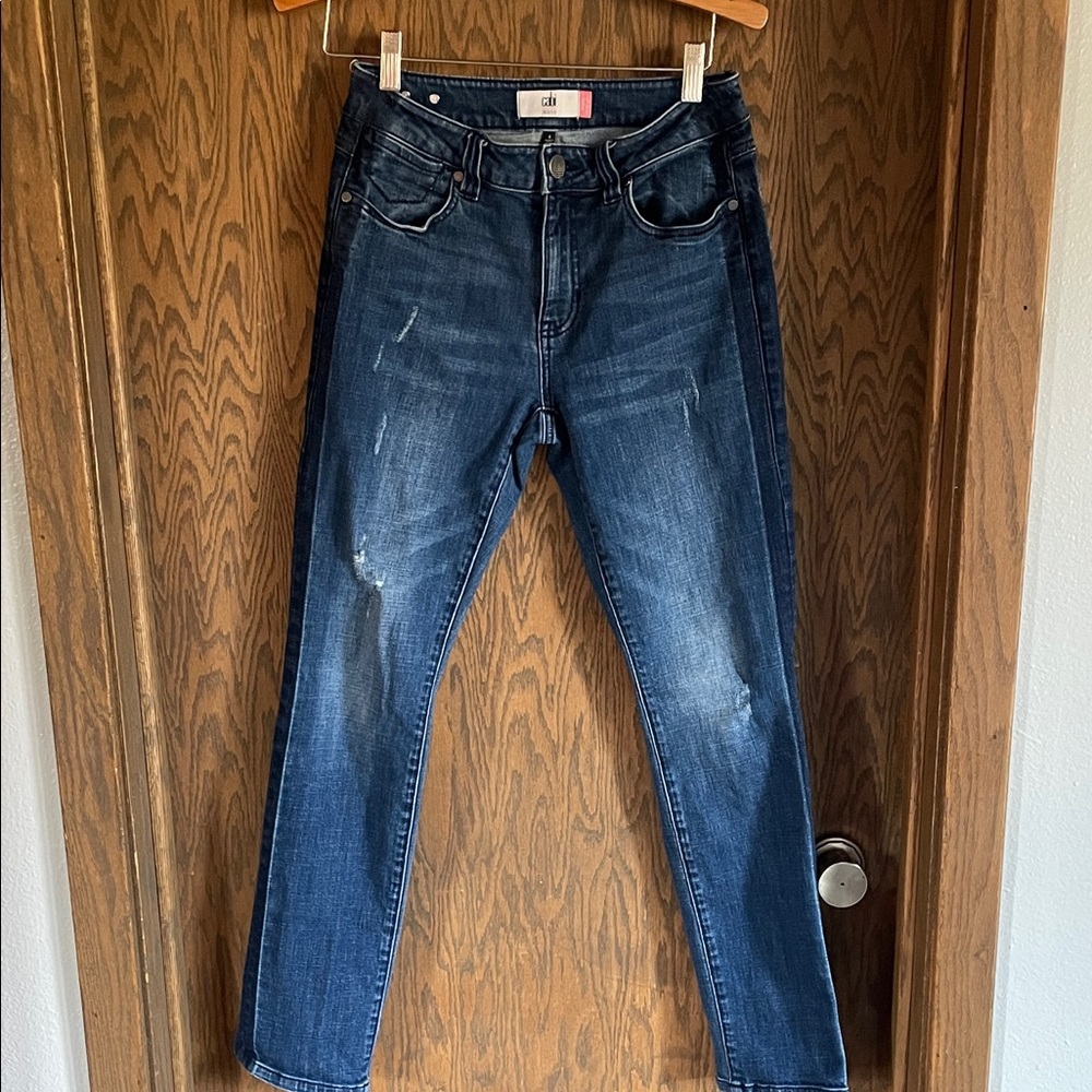 CAbi‎ Denim High Straight Tuxedo Jeans